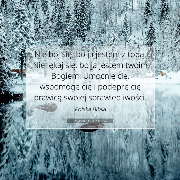 Izajasza 41:10 Komentarz Biblijny