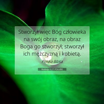 Rodzaju 1:27 Werset Biblijny Wyjaśniony