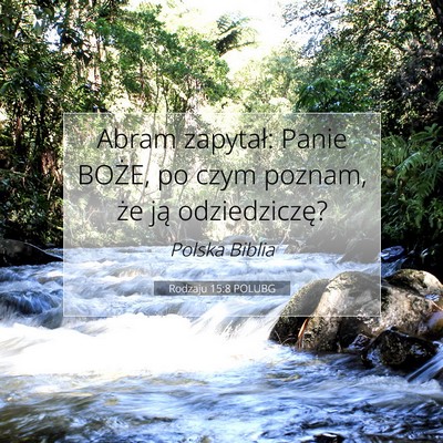 Rodzaju 15:8 POLUBG Obraz Wersetu Biblijnego