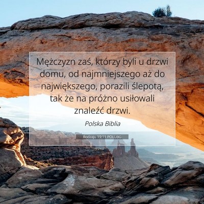 Rodzaju 19:11 Werset Biblijny Wyjaśniony