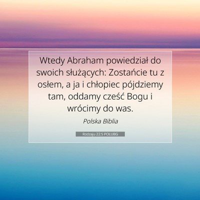 Rodzaju 22:5 Werset Biblijny Wyjaśniony