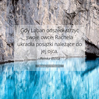 Rodzaju 31:19 Werset Biblijny Wyjaśniony