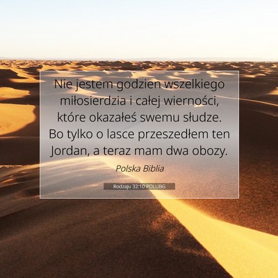 Rodzaju 32:10 Werset Biblijny Wyjaśniony