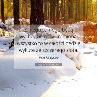 Wyjścia 25:36 Werset Biblijny Wyjaśniony