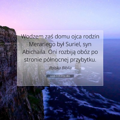 Liczb 3:35 Werset Biblijny Wyjaśniony