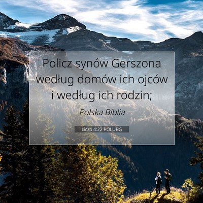 Liczb 4:22 Werset Biblijny Wyjaśniony