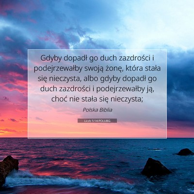 Liczb 5:14 Werset Biblijny Wyjaśniony