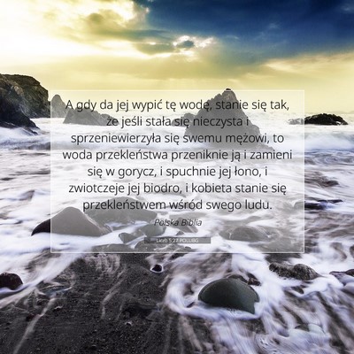 Liczb 5:27 Werset Biblijny Wyjaśniony