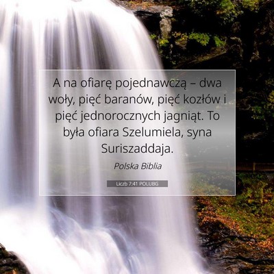 Liczb 7:41 Werset Biblijny Wyjaśniony