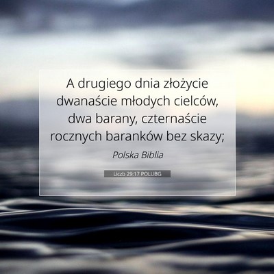 Liczb 29:17 Werset Biblijny Wyjaśniony