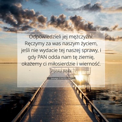 Jozuego 2:14 Werset Biblijny Wyjaśniony