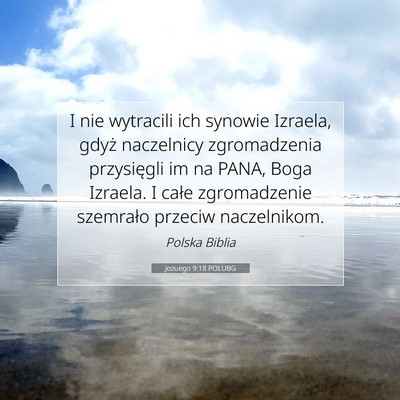 Jozuego 9:18 Werset Biblijny Wyjaśniony
