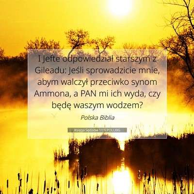 Księga Sędziów 11:9 Werset Biblijny Wyjaśniony