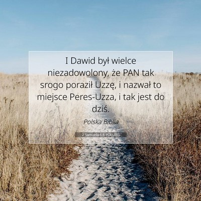 2 Samuela 6:8 Werset Biblijny Wyjaśniony