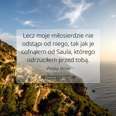 2 Samuela 7:15 Werset Biblijny Wyjaśniony