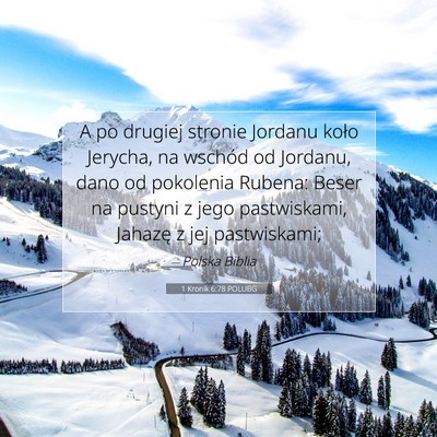 1 Kronik 6:78 POLUBG Obraz Wersetu Biblijnego