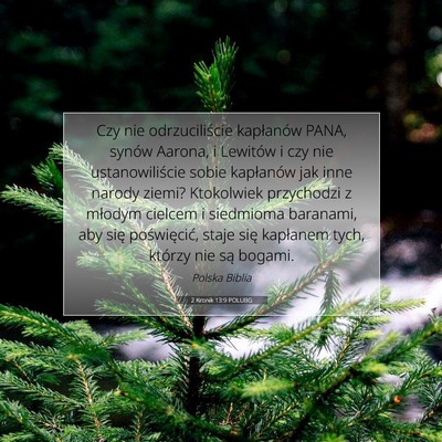 2 Kronik 13:9 Werset Biblijny Wyjaśniony