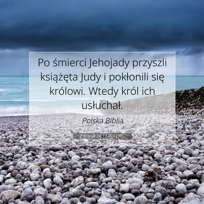 2 Kronik 24:17 POLUBG Obraz Wersetu Biblijnego