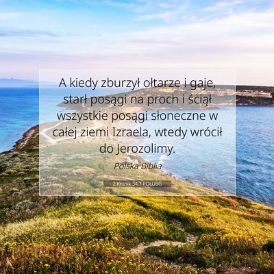 2 Kronik 34:7 POLUBG Obraz Wersetu Biblijnego