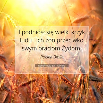 Nehemiasza 5:1 Werset Biblijny Wyjaśniony