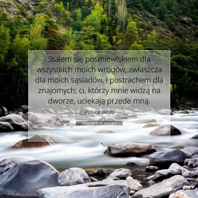 Psalmów 31:11 Werset Biblijny Wyjaśniony