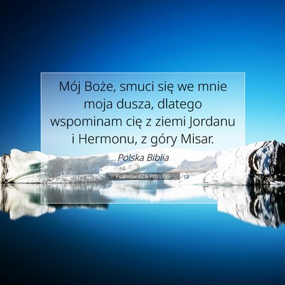 Psalmów 42:6 Werset Biblijny Wyjaśniony