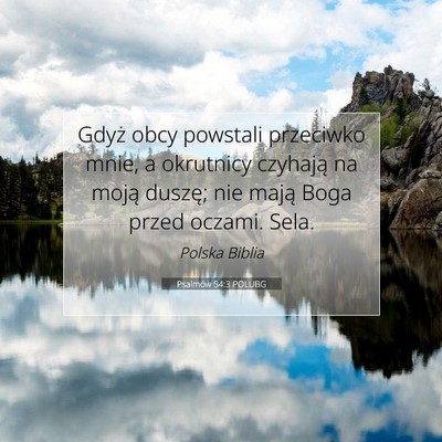 Psalmów 54:3 POLUBG Obraz Wersetu Biblijnego