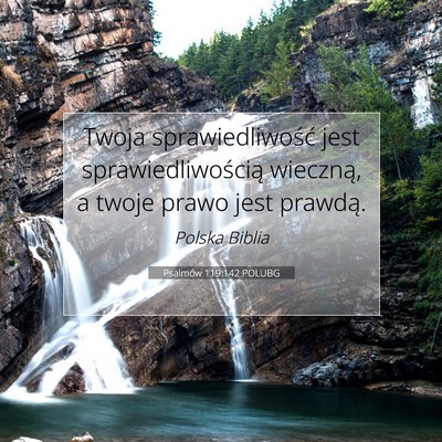 Psalmów 119:142 Werset Biblijny Wyjaśniony