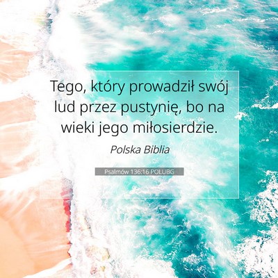 Psalmów 136:16 Werset Biblijny Wyjaśniony