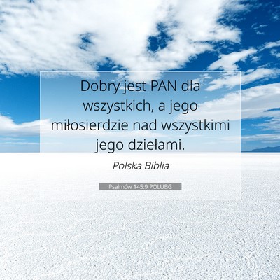 Psalmów 145:9 Werset Biblijny Wyjaśniony