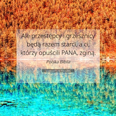 Izajasza 1:28 Werset Biblijny Wyjaśniony