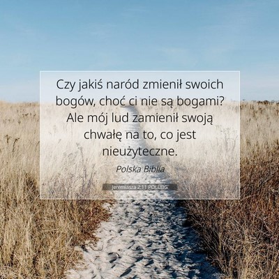 Jeremiasza 2:11 Werset Biblijny Wyjaśniony
