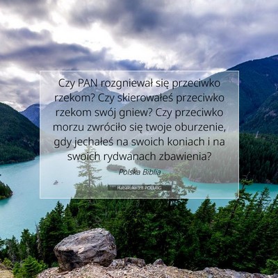 Habakuka 3:8 POLUBG Obraz Wersetu Biblijnego