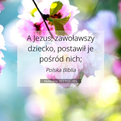 Mateusza 18:2 Werset Biblijny Wyjaśniony