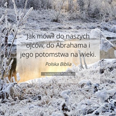 Łukasza 1:55 Werset Biblijny Wyjaśniony