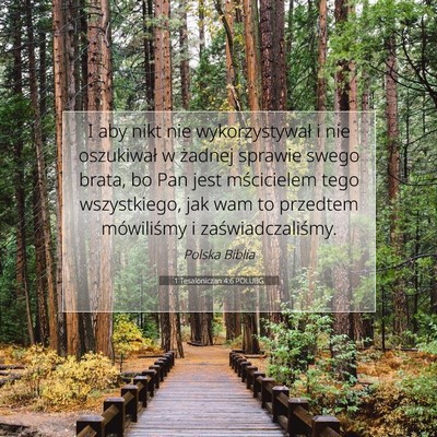 1 Tesaloniczan 4:6 POLUBG Obraz Wersetu Biblijnego