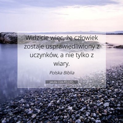 Jakuba 2:24 Werset Biblijny Wyjaśniony