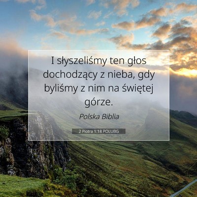 2 Piotra 1:18 Werset Biblijny Wyjaśniony