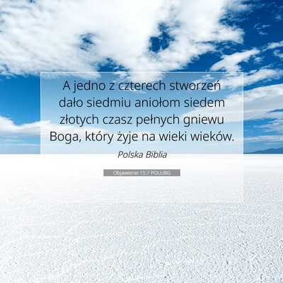Objawienie 15:7 POLUBG Obraz Wersetu Biblijnego